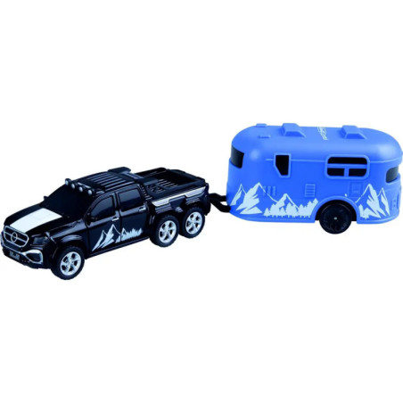Mini RC Car mit Wohnwagen, Revell Control Ferngesteuertes Mini Auto Mini RC Car mit Wohnwagen, Revell Control Ferngesteuertes Mini Auto