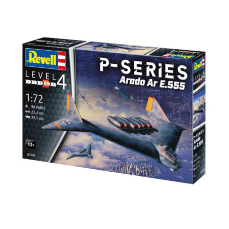 Arado Ar E.555 - P-Series , Revell Modellbausatz