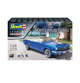 Geschenkset 60th Anniversary of Ford Mustang , Revell Modellbausatz mit Basiszubehör