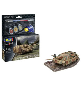 Model Set Jagdpanzer IV (L 70), Revell Modellbausatz mit Basiszubehör