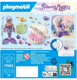 PLAYMOBIL 71502 Meerjungfrau mit Perlmuschel