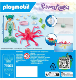 PLAYMOBIL 71503 Meerjungfrau mit Farbwechselkrake