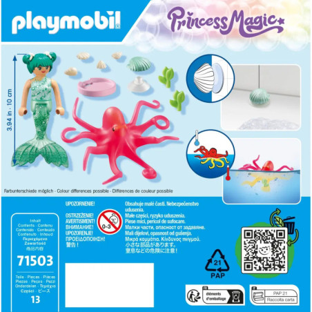 PLAYMOBIL 71503 Meerjungfrau mit Farbwechselkrake