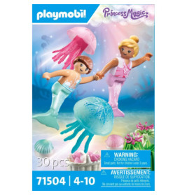 PLAYMOBIL 71504 Meerjungfrauen-Kinder mit Quallen