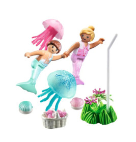 PLAYMOBIL 71504 Meerjungfrauen-Kinder mit Quallen
