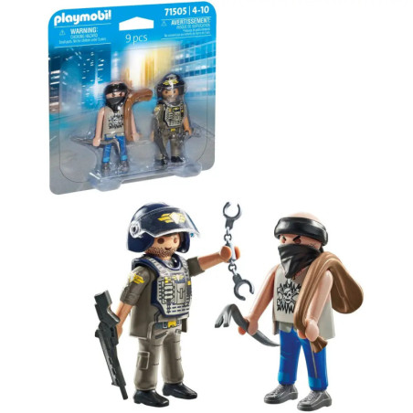 PLAYMOBIL 71505 DuoPack SWAT & Bandit