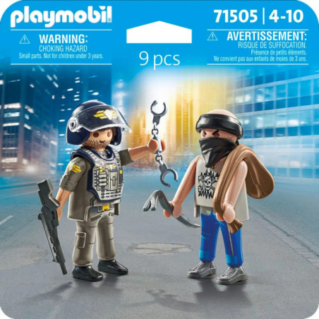 PLAYMOBIL 71505 DuoPack SWAT & Bandit