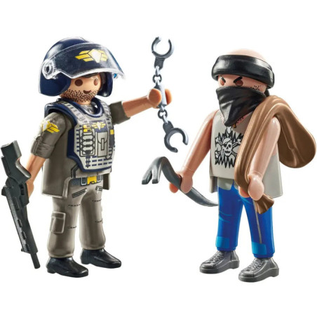PLAYMOBIL 71505 DuoPack SWAT & Bandit