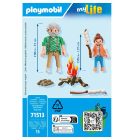 PLAYMOBIL 71513 Lagerfeuer mit Marshmallows