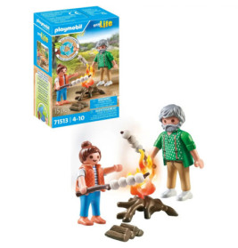 PLAYMOBIL 71513 Lagerfeuer mit Marshmallows