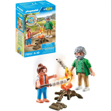 PLAYMOBIL 71513 Lagerfeuer mit Marshmallows