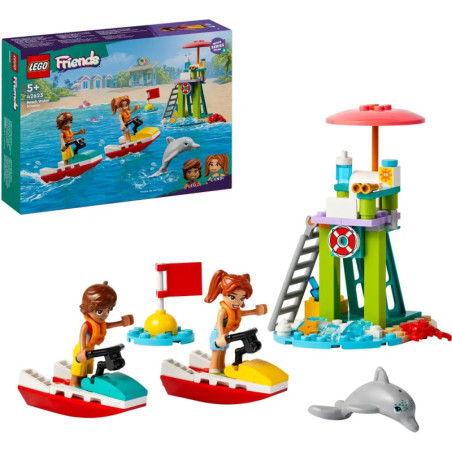 42623 Rettungsschwimmer Aussichtsturm mit Jetskis