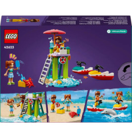 42623 Rettungsschwimmer Aussichtsturm mit Jetskis