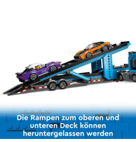 60408 Autotransporter mit Sportwagen