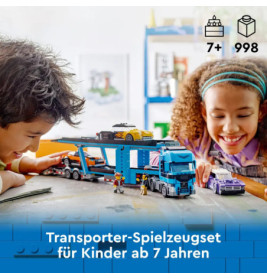 60408 Autotransporter mit Sportwagen