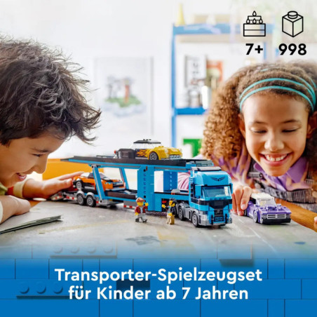 60408 Autotransporter mit Sportwagen