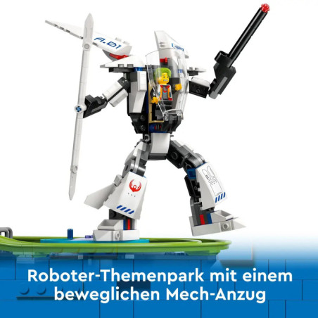60421 Achterbahn mit Roboter-Mech