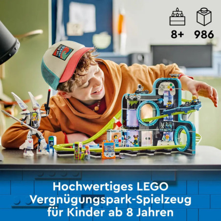 60421 Achterbahn mit Roboter-Mech