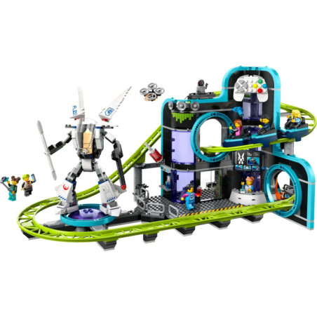 60421 Achterbahn mit Roboter-Mech