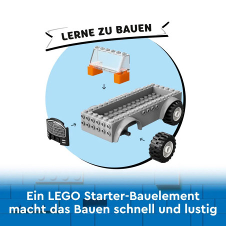 60435 Abschleppwagen mit Sportauto 60435 Abschleppwagen mit Sportauto