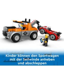 60435 Abschleppwagen mit Sportauto