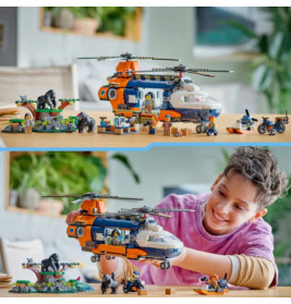 60437 Dschungelforscher-Hubschrauber