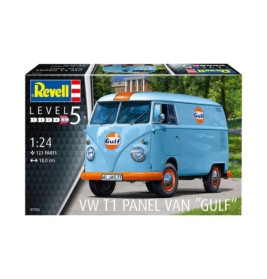 VW T1 panel van Gulf, Revell Modellbausatz