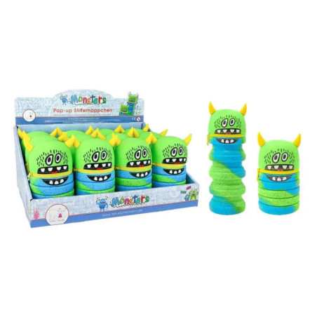 Stiftemappe Pop-up Monster im Display