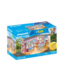 Playmobil My Life Spielset-Box mit bunter Etagenbett-Schlafzimmerszene, 97 Teile, für Kinder von 4-10 Jahren.