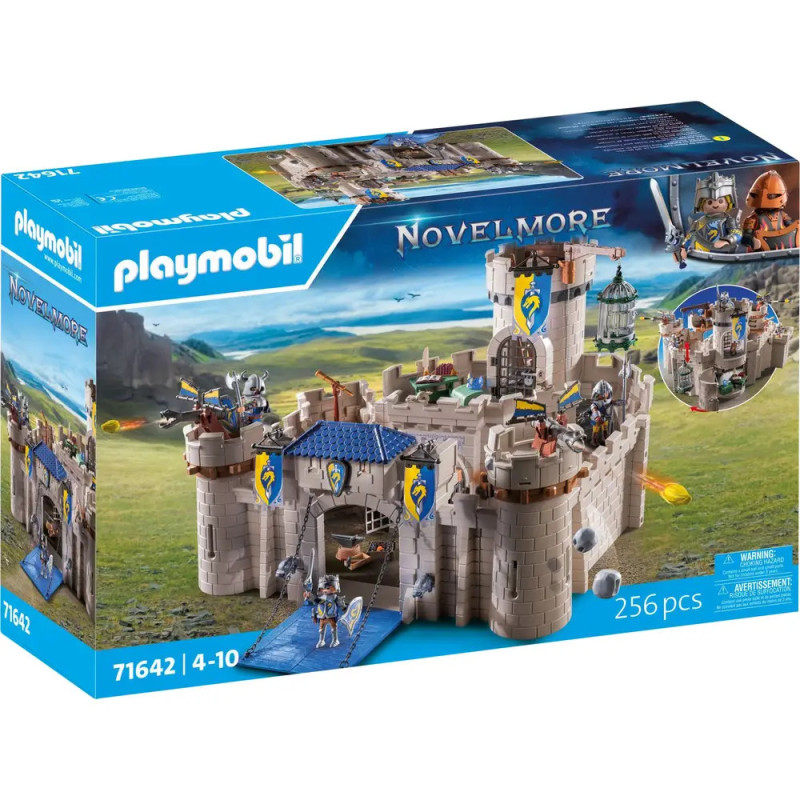 Playmobil Novelmore Burg-Set mit 256 Teilen für Kinder von 4-10 Jahren, inklusive Ritter und Burg.