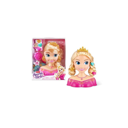 Basic Styling Head Sparkle Girlz blond Basic Styling Head Sparkle Girlz blond