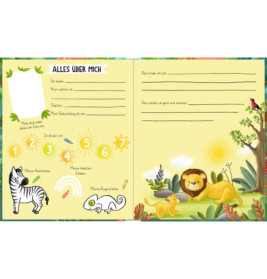 Freundebuch: Wilde Tiere - Alle meine Freunde