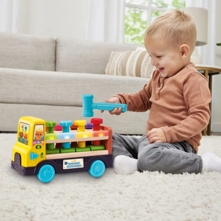 Hammerspiel Holz-Lastwagen