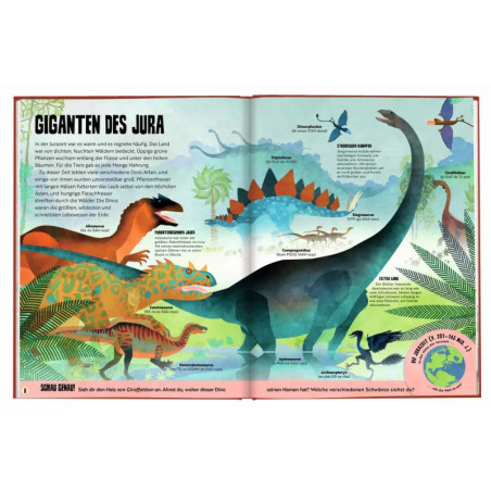 Mein saurierstarker Dino-Atlas