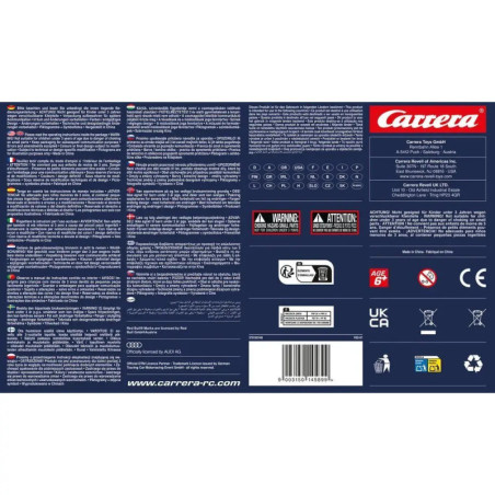 RC 2,4GHz ABT Red Bull Audi R8 LMS GT3