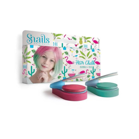 Haarkreide Flamingo 2er Set (MQ6)