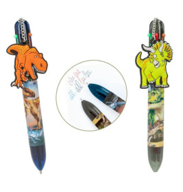 Dino World Gelstift mit 6 Farben