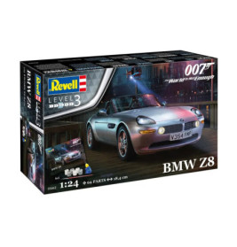Revell Level 3 Modellbausatz: BMW Z8 aus James Bonds Die Welt ist nicht genug.
