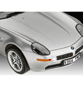Geschenkset James Bond BMW Z8, Revell Modellbausatz mit Basiszubehör