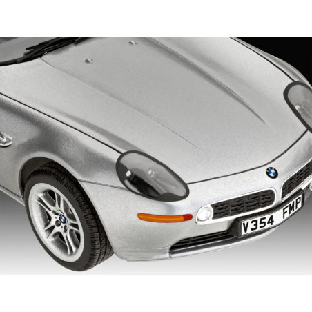 Geschenkset James Bond BMW Z8, Revell Modellbausatz mit Basiszubehör