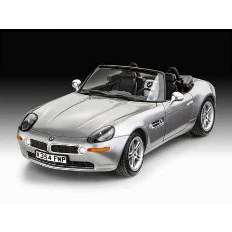 Geschenkset James Bond BMW Z8, Revell Modellbausatz mit Basiszubehör