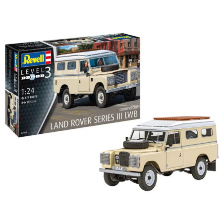 Land Rover Series III LWB (commercial), Revell Modellbausatz