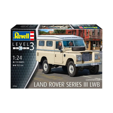 Land Rover Series III LWB (commercial), Revell Modellbausatz