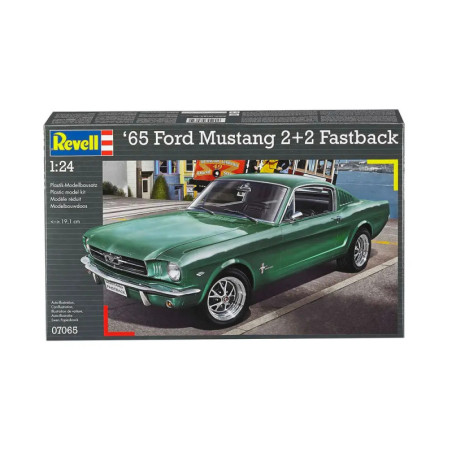 1965 Ford Mustang 2+2 Fastback, Revell Modellbausatz