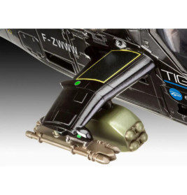 Geschenkset James Bond Eurocopter Tiger, Revell Modellbausatz mit Basiszubehör