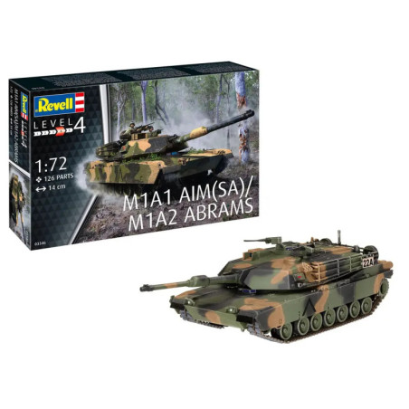 M1A1 AIM(SA)  M1A2 Abrams, Revell Modellbausatz