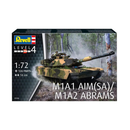 M1A1 AIM(SA)  M1A2 Abrams, Revell Modellbausatz