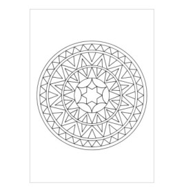 Viele schöne Mandalas