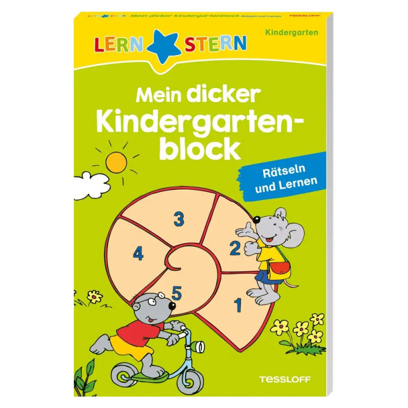 LERNSTERN. Mein dicker Kinder gartenblock