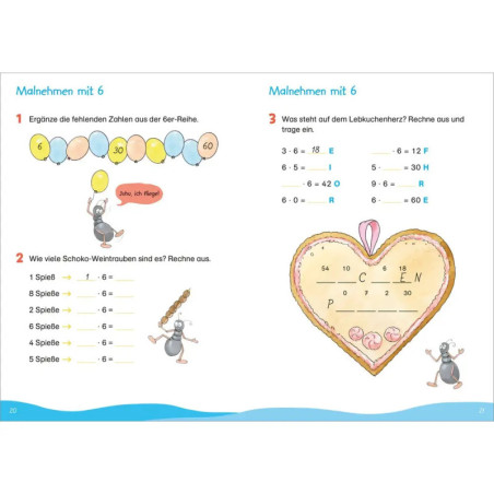 Fit fürs Einmaleins 2. Klass